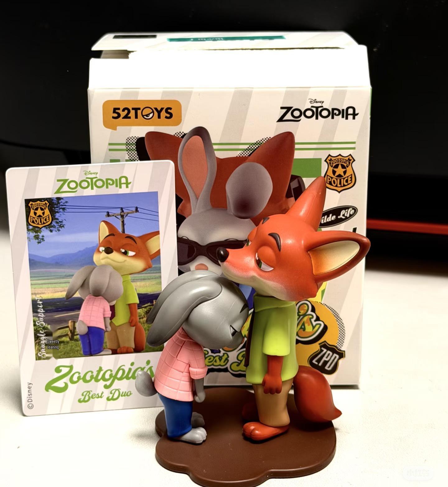 Зверополис Серия Лучших Партнеров Сладкая Доверие Слепой Куб Модная Игрушка Фигурка Украшение