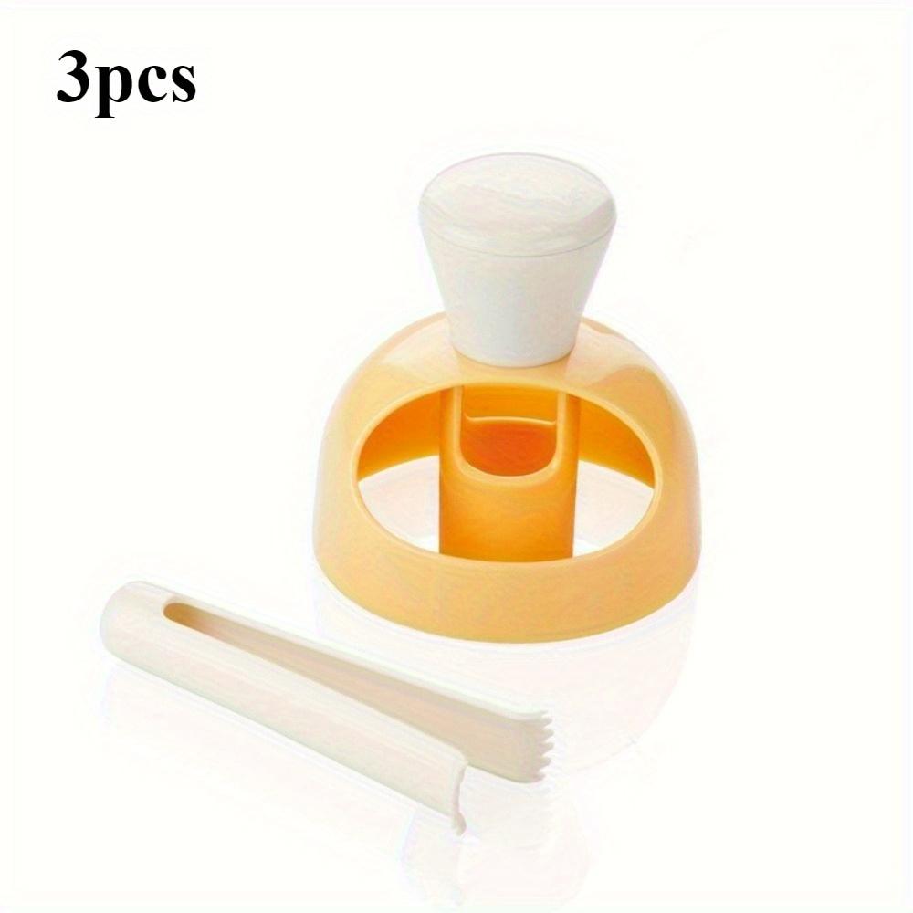 3/5pcs Plastic Donut Cutter Set with Dipping Plier, Non-Stick DIY Doughnut Baking Tools for Home Use, Kitchen Tools