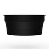 Collapsible Face Bowl with Built-in Ice Tray Eco-friendly Reusable Portable Silicone Ice Facial Folding Washbasin