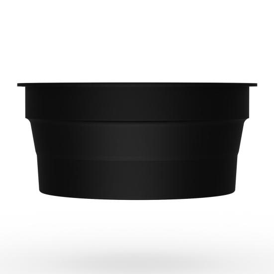 Collapsible Face Bowl with Built-in Ice Tray Eco-friendly Reusable Portable Silicone Ice Facial Folding Washbasin