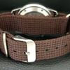 AUTOMATIC VINTAGE REFURBISHED SEIKO 5 JAPAN MENS BROWN DIAL WATCH a445674-1