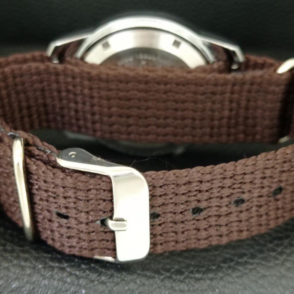 AUTOMATIC VINTAGE REFURBISHED SEIKO 5 JAPAN MENS BROWN DIAL WATCH a445674-1