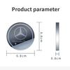 2pcs Interior Light Coaster LED Illuminated Car Water Cup Coaster For Mercedes Benz B/C/E/S Class A Class C200L GLC GLE CLA