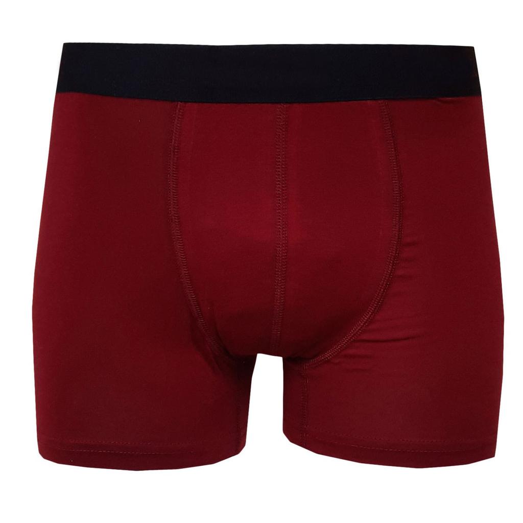 Boxer pentru bărbați din lycra modal, din bumbac simplu, de calitate premium