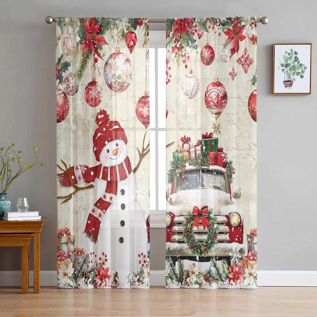 Gelber Papagei Sonnenblume Retro Transparente Vorhänge zur Wohnzimmerdekoration Fenstervorhang Küche Tüll Voile Organza Drapierungen