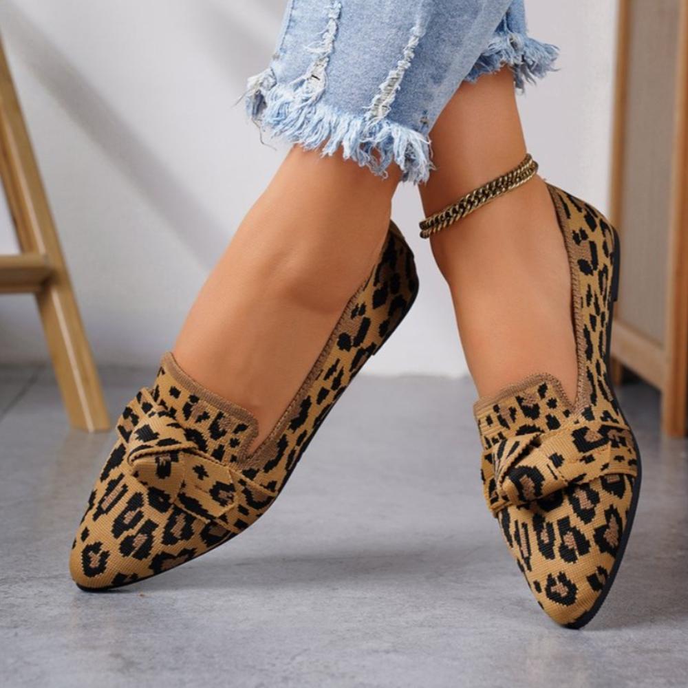 Fashion Women's Shoes Loafers Ballet Flats Pointed Toe Barefoot Slip-on Casual Low Heel Luxury Brand Woman Shoe New In Butterfly