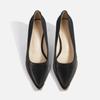 Professional OL High Heels Stiletto Heel Pointed Leather Temperament Single Shoes Commuter Women's Shoes