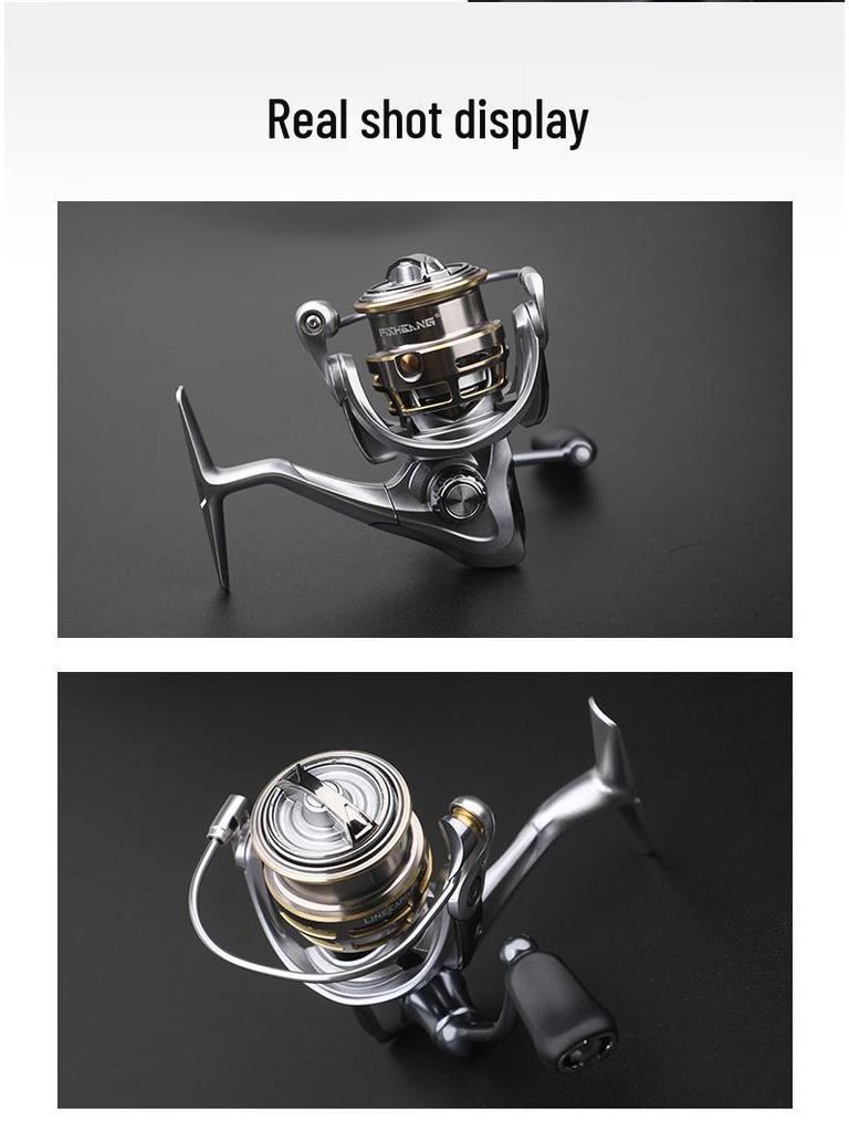 Ultra-light 132g Spin Reel with Slanted Shallow Spool for Versatile Long Casts and Micro Lure Fishing