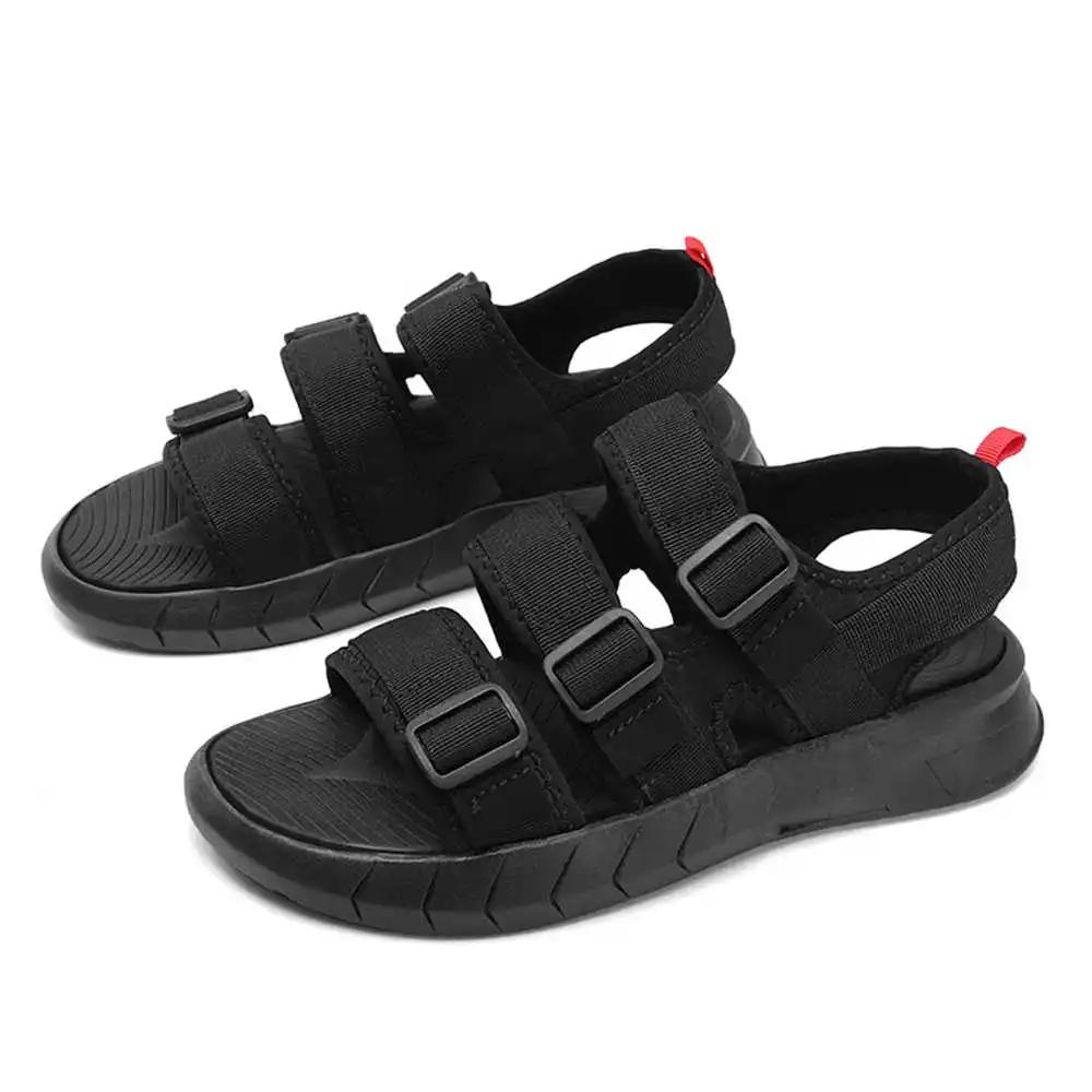 Fashion Hawaiian Buckle Large Men's Sandals Slippers Finger Flip Flops Men Shoes Blue Sneakers Sport Expensive Latest Besket Lux