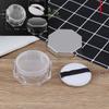 Portable With Puff Repacking Box Loose Powder Box Sifter Container Makeup Jar Cosmetic Container