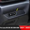 Car Head Light Lamp Switch Button Panel Cover Trim For Lexus NX 250 350 350H 450H    2024 2025 Interior Accessories