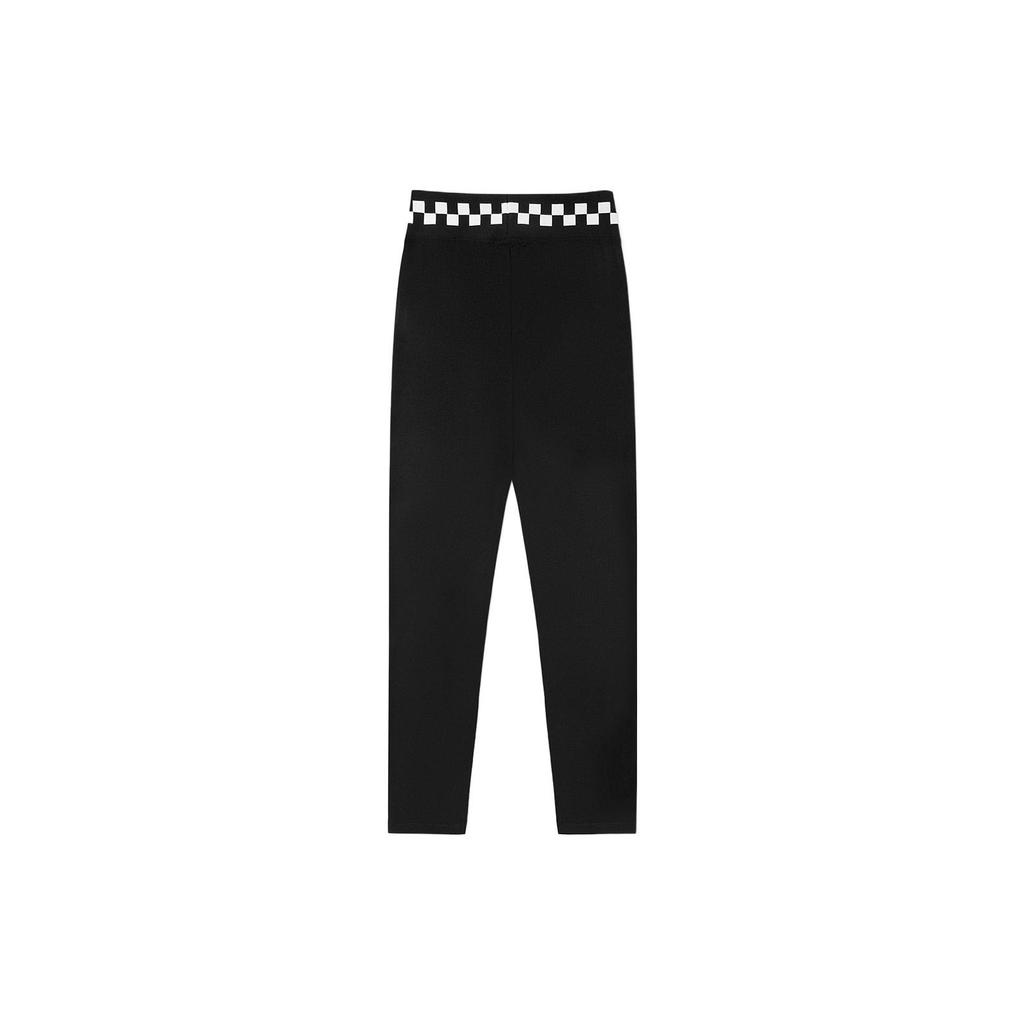 Vans Checkered Embroidered Logo Leggings Women leggings Black VN0A5JGWBLK