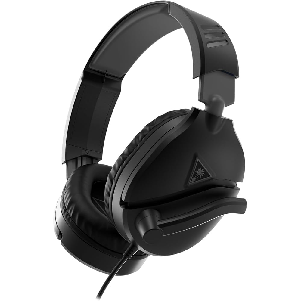 Turtle Beach Recon 70 X 2024 Gaming Headset Black Lightweight 230g Wired 3.5mm Microphone for Xbox PS5 PS4 Mobile Gaming