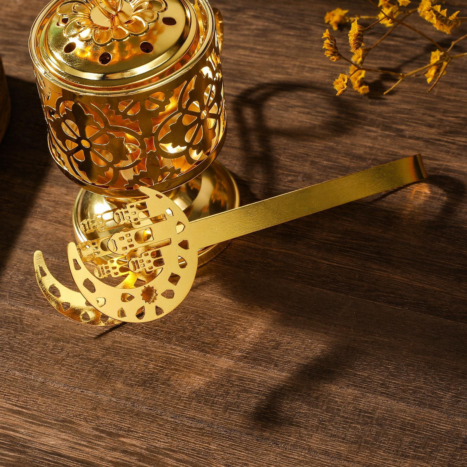 

Щипцы-клипса для благовоний Портативные Легко чистить Многоцелевые принадлежности Металлический инструмент Украшение