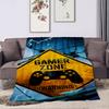 1PC Game Elements printed blanket, all season lightweight home office outdoor nap multifunctional blanket A6
