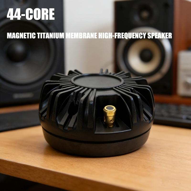 Aerospace Magnetic 115mm Magnetic High Frequency Horn Voice Coil Drive Head Diaphragm Treble Drive Head Replacement
