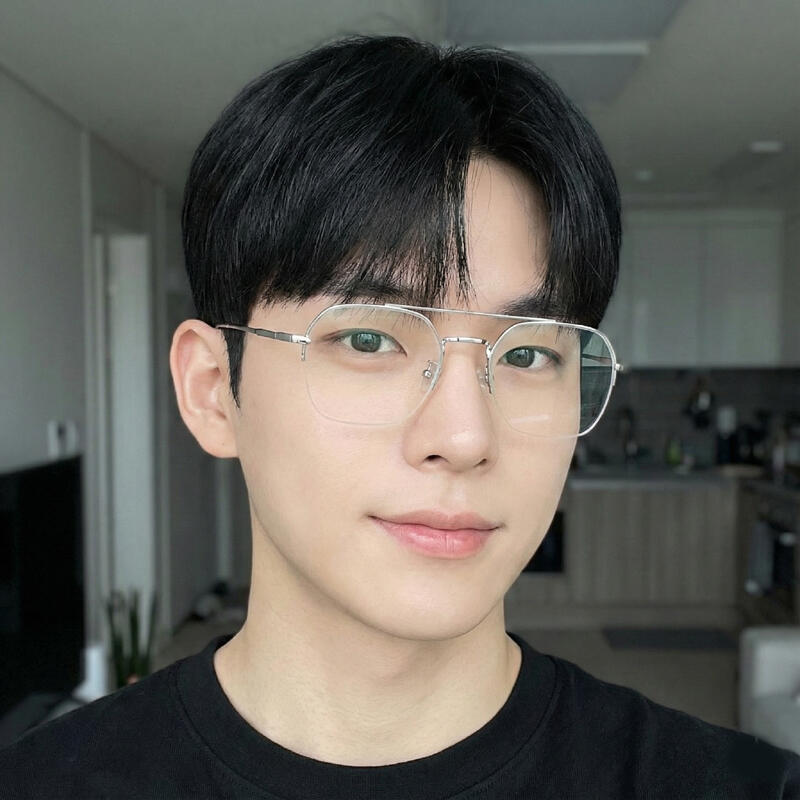 

LUXEYE Luxury Glasses Geek Chic Rimless Horn-Rimmed Glasses Frame RT9006 Single product