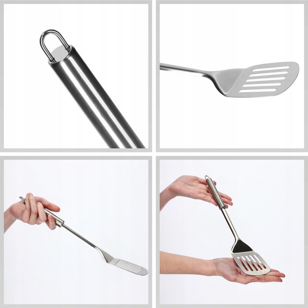 KADAX Spoon Spatula Kitchen For Meat Stainless Steel 35 Cm