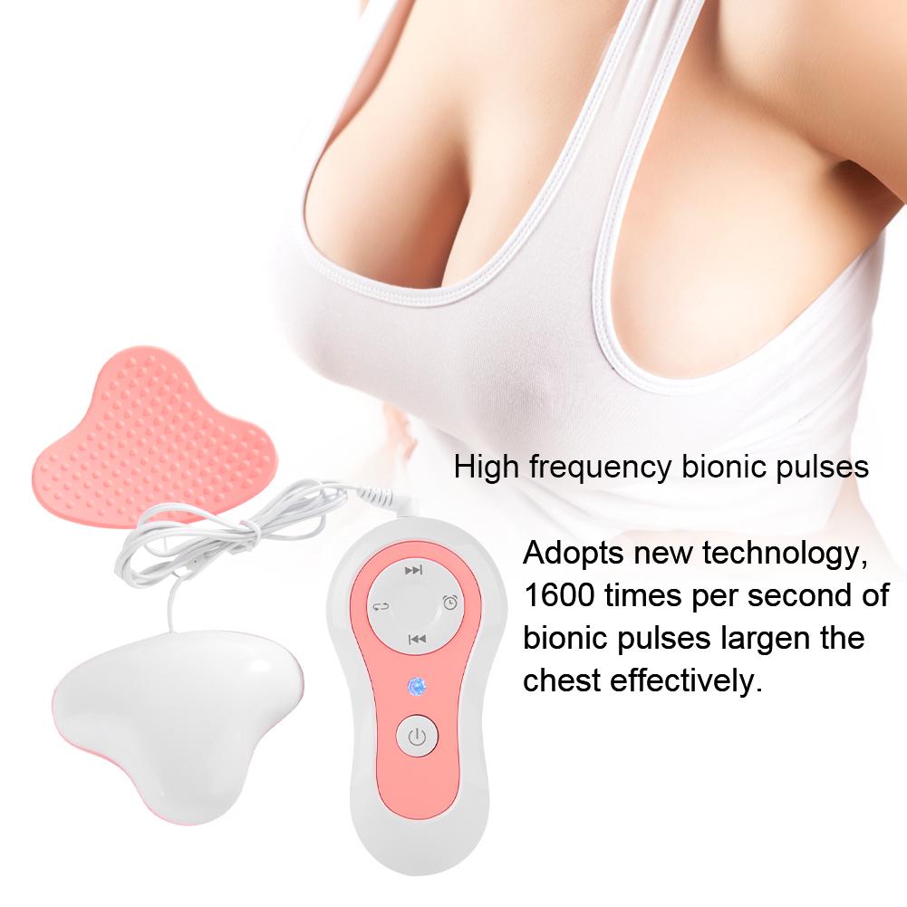 Smart Waterproof Electric Plus Therapy Breast Enhancer Shaper Chest Massager