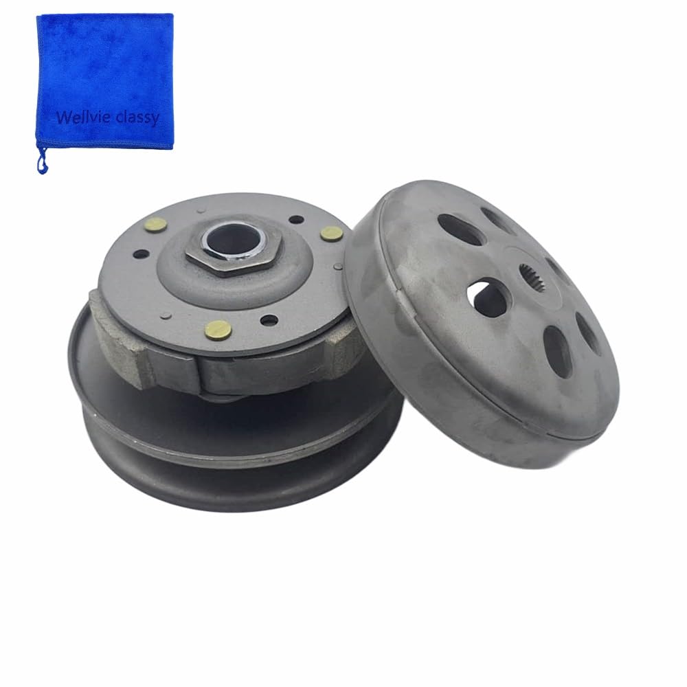 

Wellvie Classy Secondary Drive Clutch Full Set for Honda PCX125 (JF56), PCX150 (KF18, JF28, KF12), and PCX2 [Parallel Import]