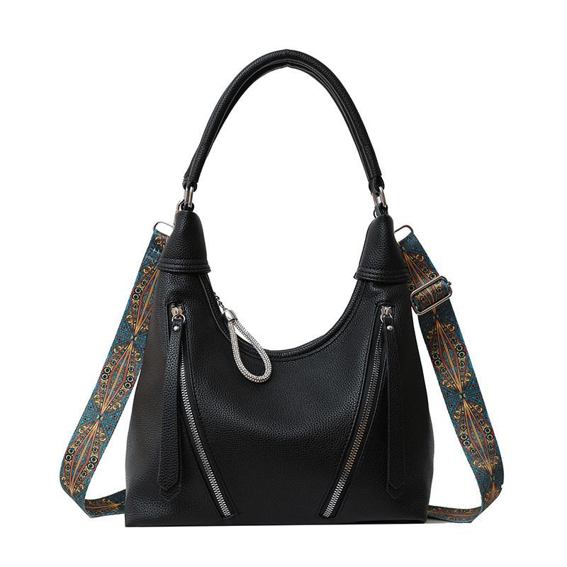 IELGY Underarm Bag Ladies Casual Trendy Fashion Portable One-Shoulder Cross-Body Tote Bag