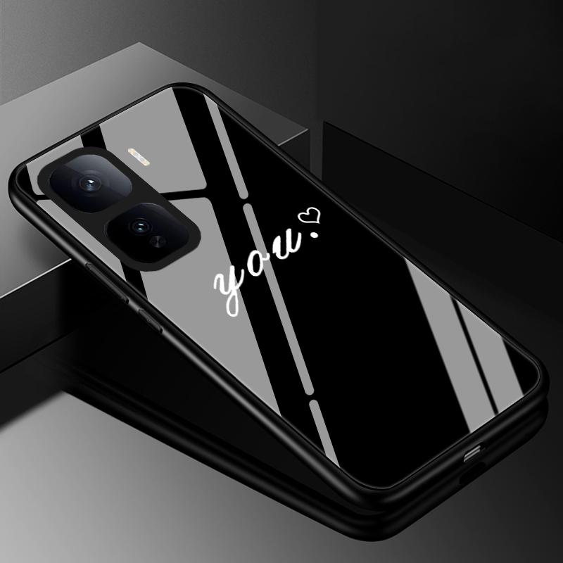 Tempered Glass Phone Case For vivo iQOO Neo 10 Pro Luxury Hard Back Bumper Cover for Vivo iQOO Neo 10  Capa Neo10 / Neo 10Pro