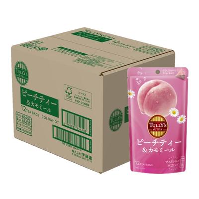 And Tea Peach Tea Chamomile 3g X 12 Pieces X 10 Bags Tea Bags Tully's &