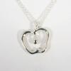 Pre-owned Tiffany SV925 Apple Pendant Necklace j42-16