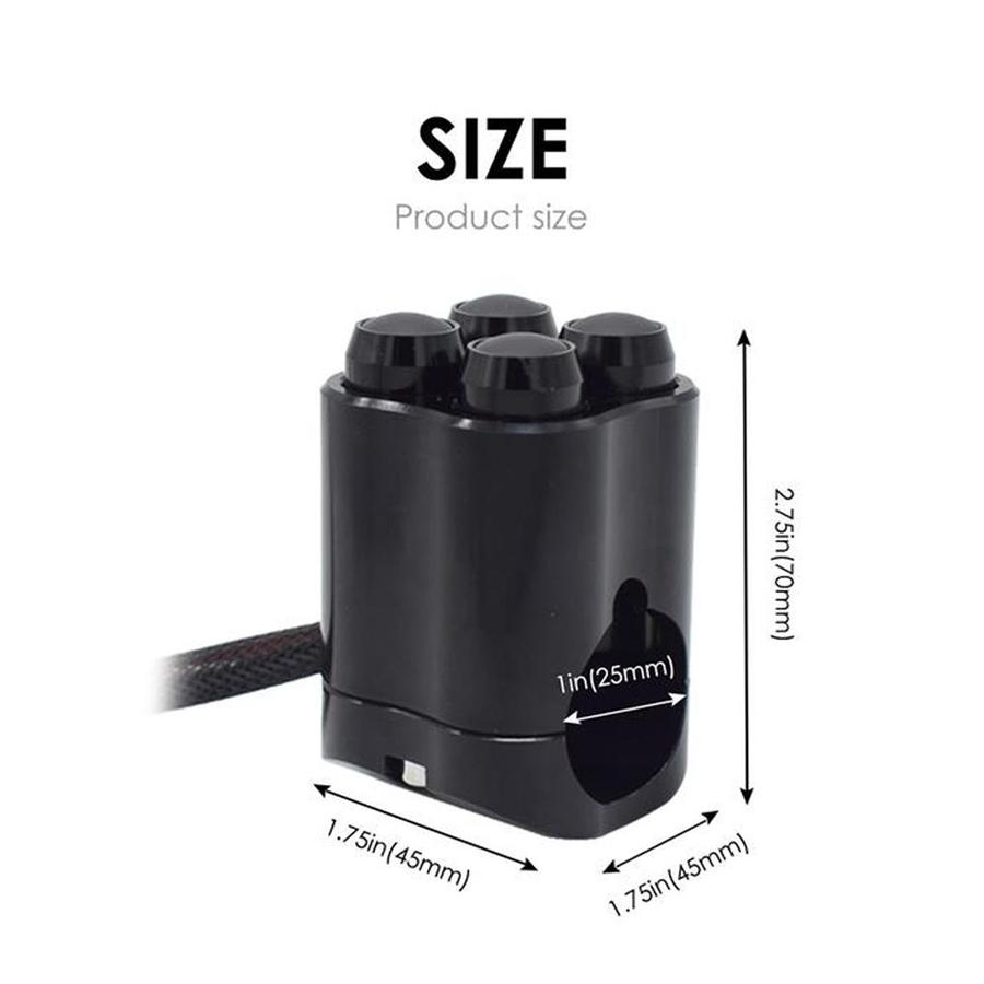 1Inch Motorcycle Handlebar Horn Turn Signal Fog Light Kill Start Button Switches