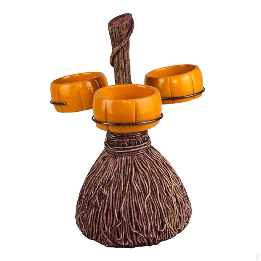 Festive Pumpkin Snack Holder for Halloween Celebrations