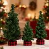15-30cm Artificial Mini Christmas Tree Pine Needle Branches for Christmas Home Tabletop Fireplace Decoration 2026 New Year Gifts
