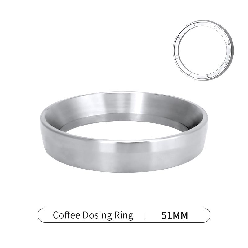 Coffee Dosing Ring 304 Stainless Steel For 51mm 54mm 58mm Portafilter Magnetic Dosing Funnel Espresso Barista Tool Accessories