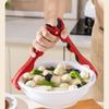 3 in1 Anti Scalding Clip Non-Slip Silicone Handle Anti-hot Bowl Plate Clips Thickened Ergonomic Bottle Cap Remover Kitchen Use