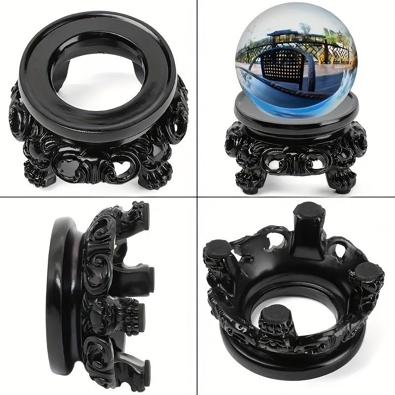 Pendelstil Harz Kristallkugel Hohlfuß Heimdekoration Handwerk Ornament Halter 1 Stk.