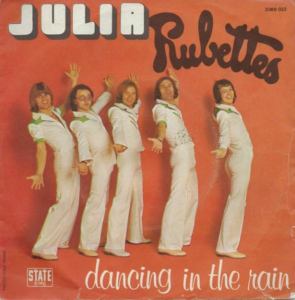 

7-дюймовая пластинка RUBETTES Julia 2088022 State Records 1976 Франция Поп Б/у