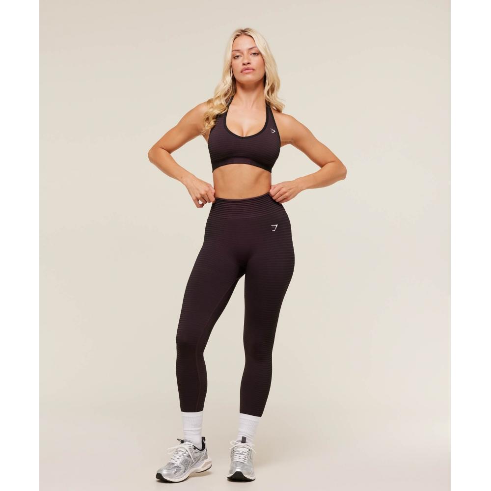 Gymshark Sport Seamless Leggings Reset Pink Black B4b8g Kc5x