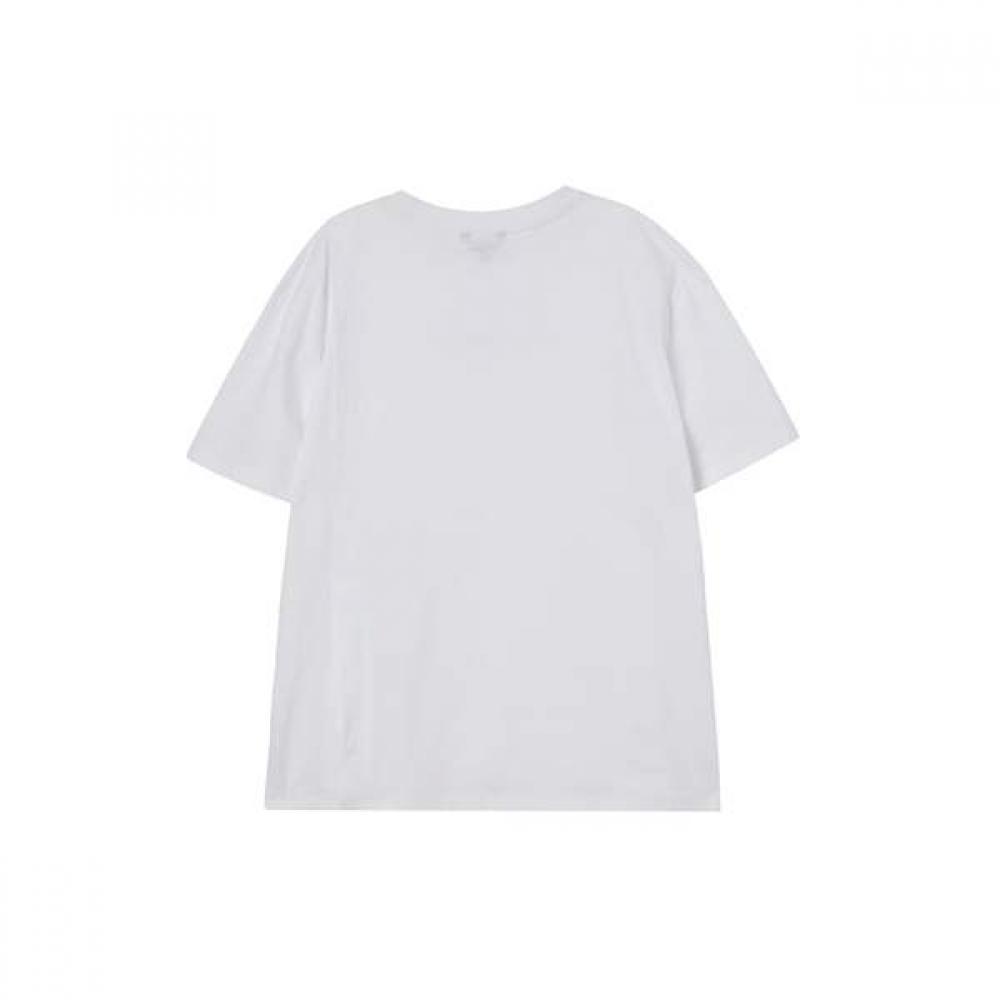 Lap Lettering Split Cut Short Sleeve As2ct469