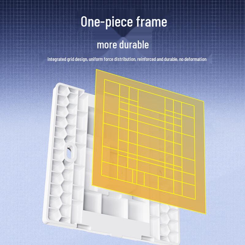 BIAZE Dual-Port Network Wall Plate