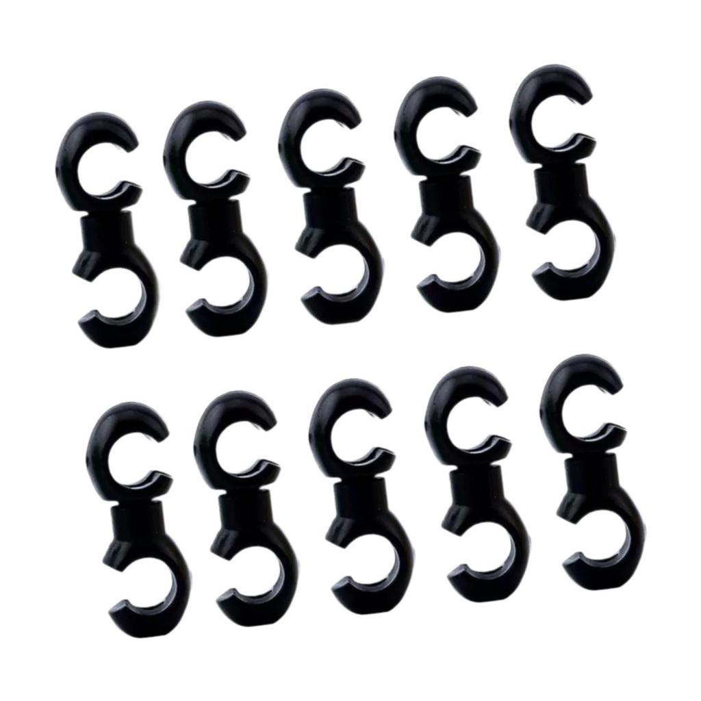 10 Cable Clamps, Professional Brake Easy to Install And Portable, for Mountain Bikes.