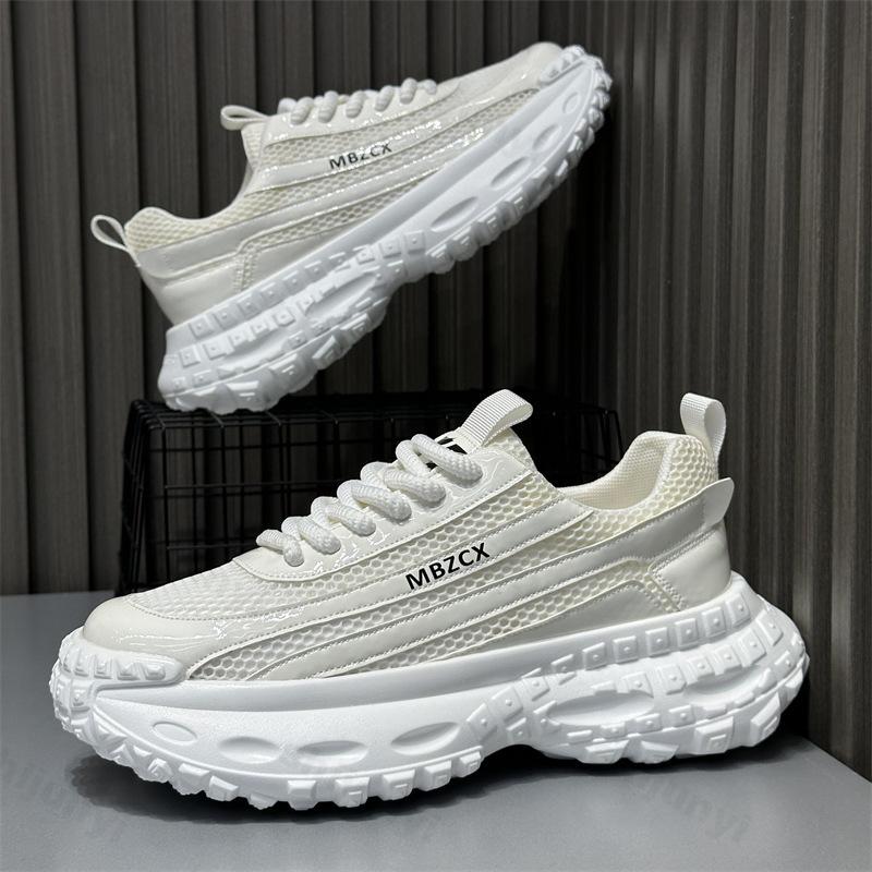 Mens Casual Shoe Fashion Outdoor 2025 Lace Up Platform Sneakers Breathable Running Shoes Men Training Shoes Zapatillas De Hombre
