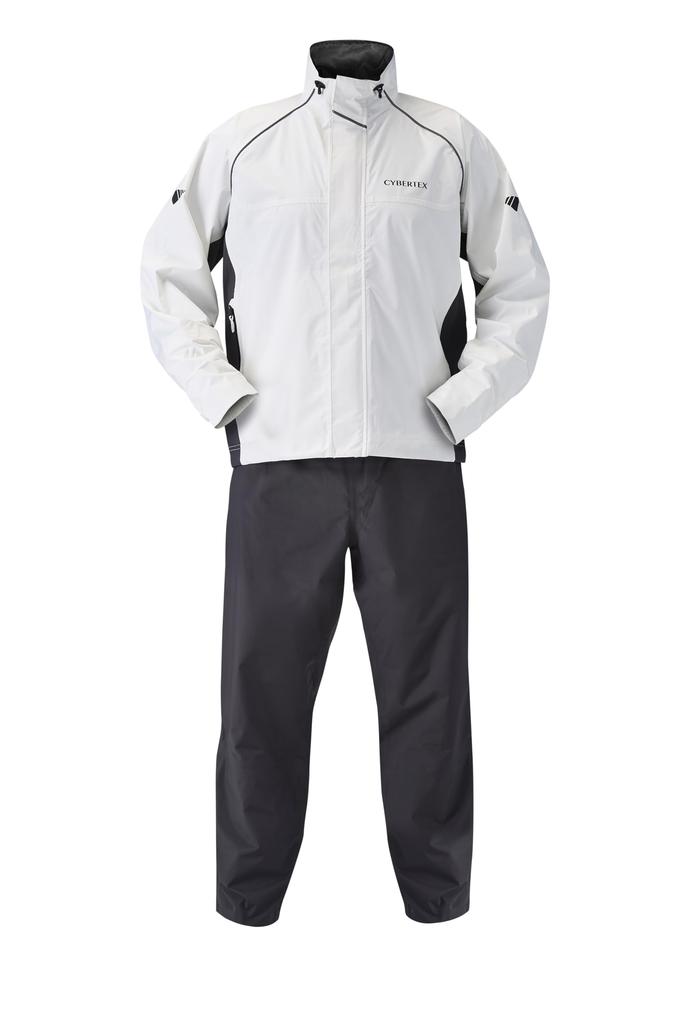 Yamaha Motor RY7001 COMMUTING Stretch Rain Suit White BL Size than L more roomy in chest and Suitable for and Lightweight and Fits motorcycle riding