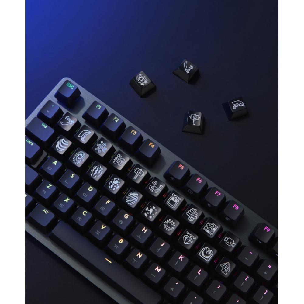 Schick [monster Hunter Stories 3 Edition] Hydro 5 Skin Protect Sensitive Limited Pack  1 Handle+9 Blades  +keyboard Keycaps