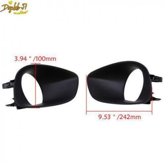 2x For Toyota Yaris Sedan 2007-2013 Front Bumper Fog Light Driving Lamp Cover