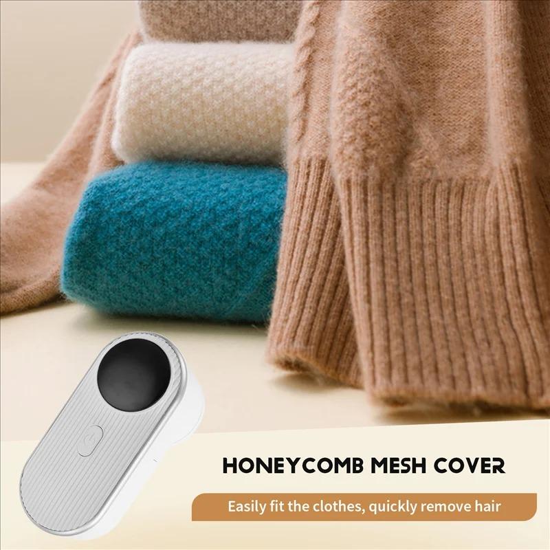 Lint Shaver Digital Display USB Rechargeable Home Portable Fuzz Remover Ball Shaving Tool Device Convenient Usage and Cleaning