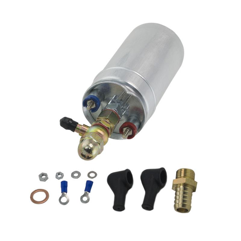 External Fuel Pump 0580 254 044  FUEL PUMP WITH BANJO FITTING KIT HOSE ADAPTOR UNION 8MM OUTLET TAIL PQY-FPB044R