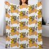Sooty and Sweep Throw Blanket Nap Thermals For Travel Bed Fashionable Blankets and Throws Blankets