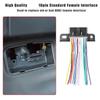 Sestavte otevřený OBD kabel J1962F 18AWG konektory do auta 16pinový OBD2 kabel prodlužovací konektor samice plochý kabel