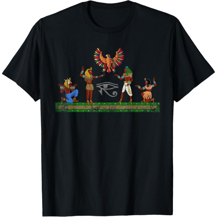 

Tut Ankh Egyptian Gift Pyramids Hieroglyphics Ancient Egypt T-Shirt XXXXXL різнокольоровий