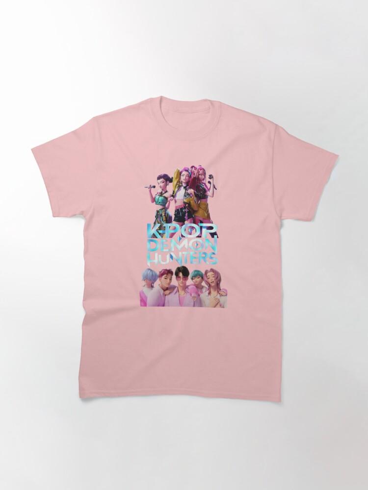 

Animated Kpop Films Logo Musical Fan KPop Demon Hunters Classic TShirt 2026 Summer Men Women Luxury Cotton Tshirt Street Y2K M