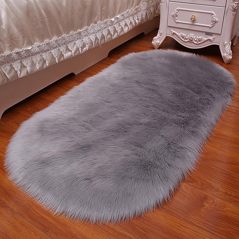 Australian Imitation Wool Long Pile Rug for Living Room, Bedroom, or Bay Window